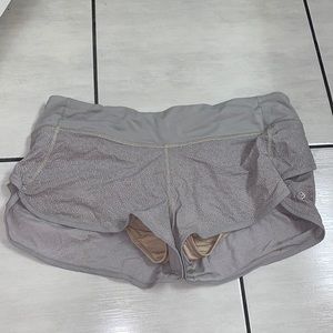 Lululemon speed up shorts size 8